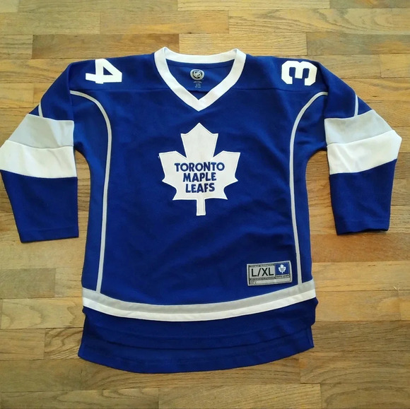 Auston Matthews #34 Toronto Maple Leafs Jersey YOUTH Large / XL - Picture 1 of 6